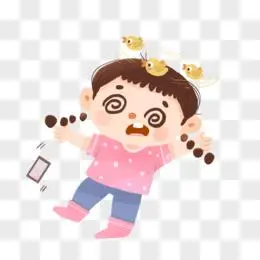 女孩头晕表情包免抠元素图片免费下载_png素材_编号vgpi42378_图精灵