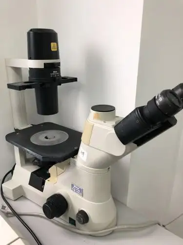 尼康ts100倒置显微镜