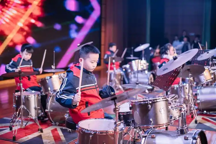 岳阳市少儿行进乐团打击预备团期末汇演圆满成功!