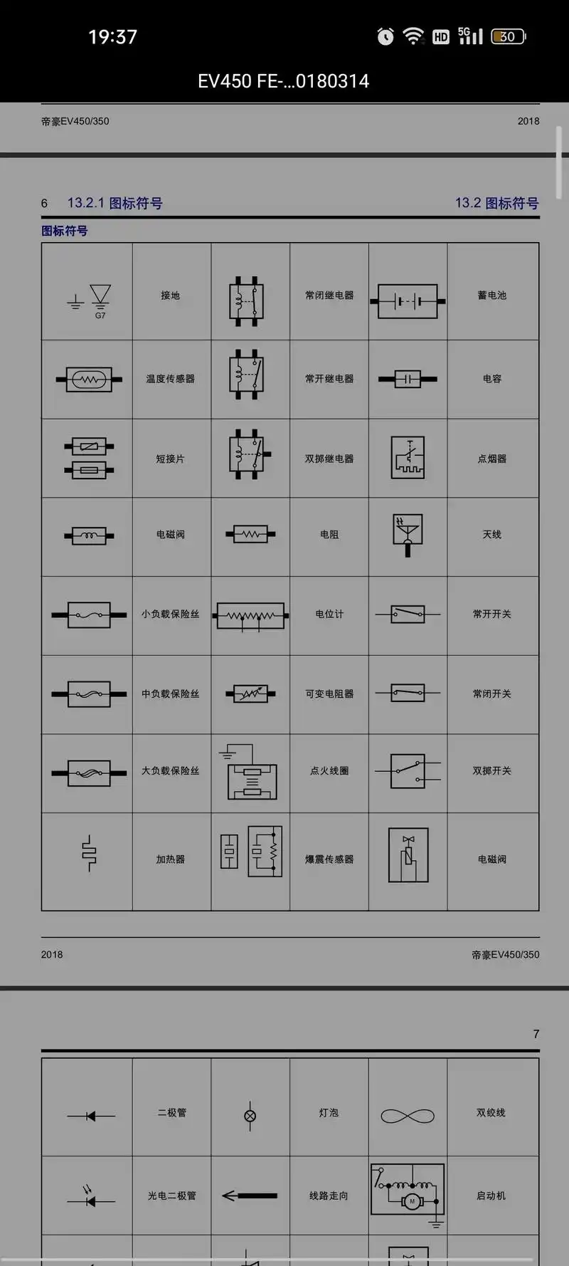 认识#电路符号 吗?是#新能源的基础 ,这是吉利帝豪车上所用 - 抖音