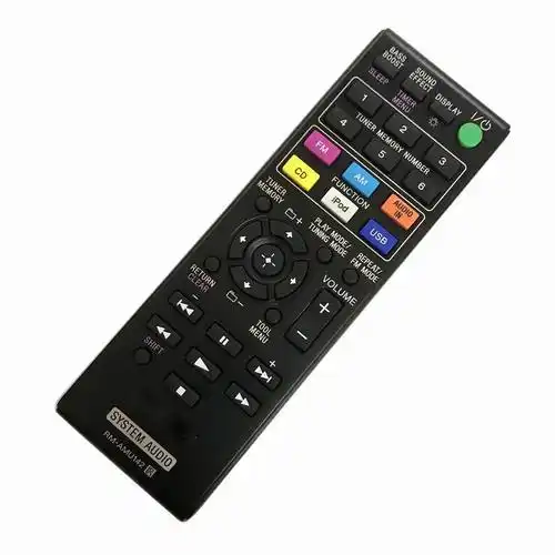 索尼cd 微高保真 cmt-50ip 音响系统新型替换 rm-amu142 遥控器