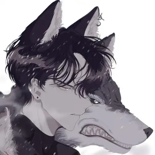 狼 头像