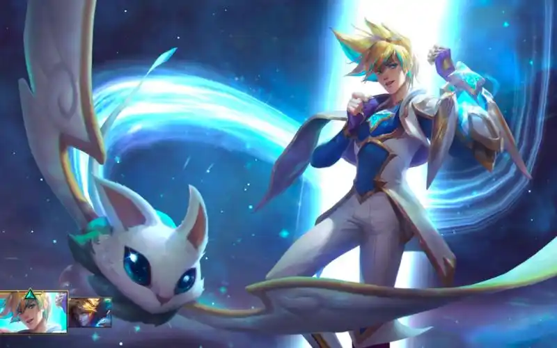 英雄联盟手游lol手游国际服英雄皮肤星光战士ez伊泽瑞尔