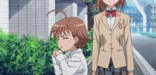 动漫女孩儿转圈喜欢的就来gif动图_动态图_表情包下载_soogif