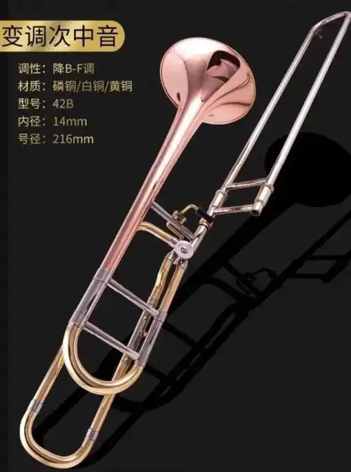 我的第三款乐器,磷铜次中音长号,相信自己,短时间内一定能学会 - 抖音