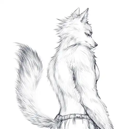 月圆之夜画个狼人