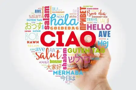 ciao(意大利语你好问候语)心语云照片