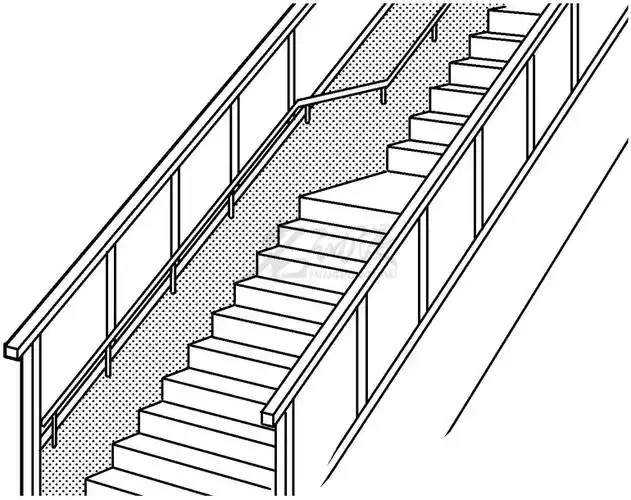 过街天桥怎么画人行天桥结构分解说明