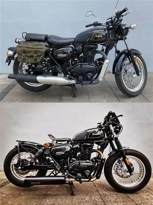 bobber版贝纳利帝国400的改装纪录