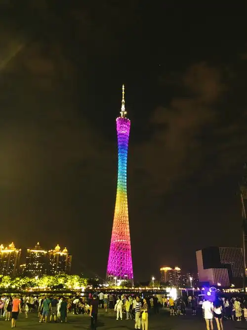 广州塔夜景