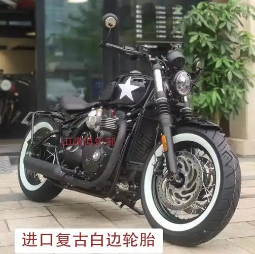 长江400白边轮胎bobbie /bobber650长江700复古进口神钢外胎