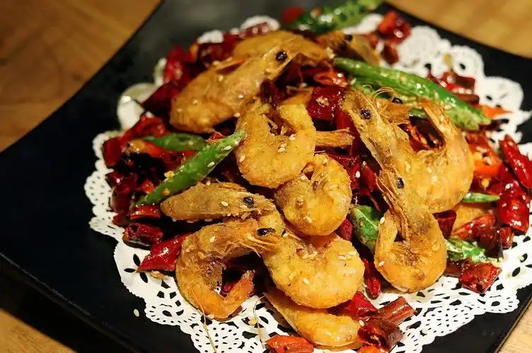 锅巴香辣虾,锅巴香辣大虾_大山谷图库