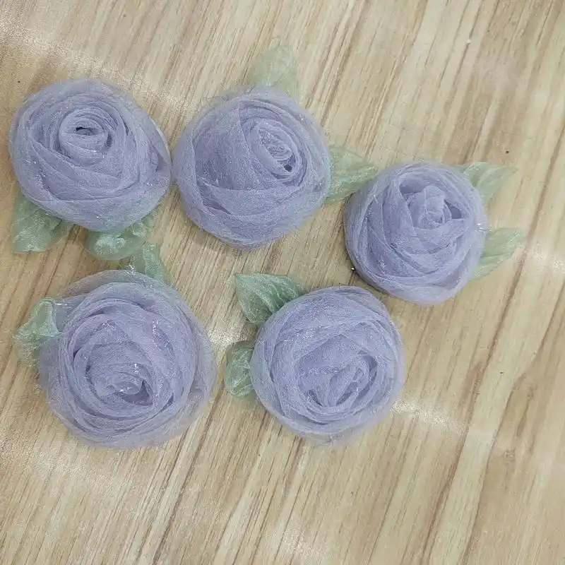 手工花朵胸针 #儿童发饰diy # - 抖音