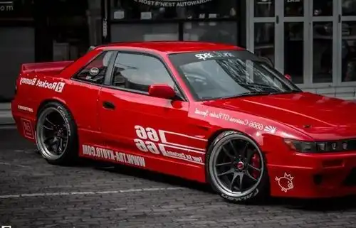 飘移舞者 火箭兔宽体改装日产s13