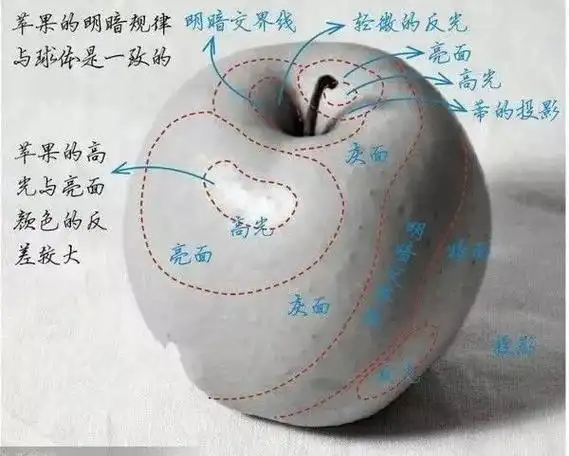 素描静物用笔工具及教程