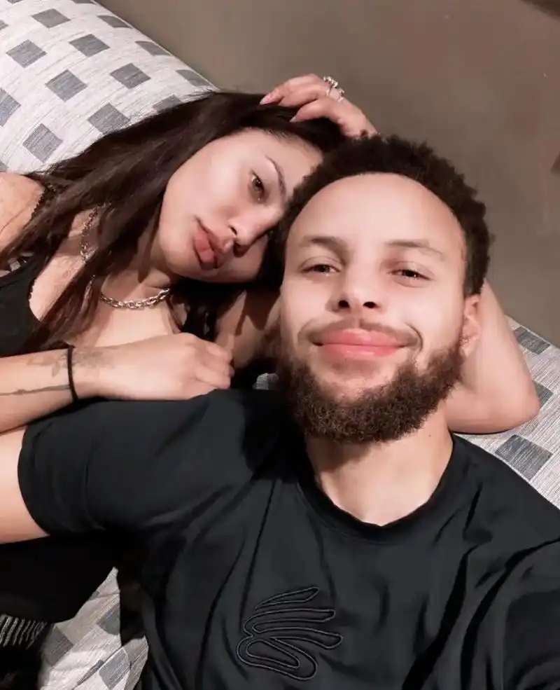 库里和阿耶莎的爱情 #斯蒂芬库里