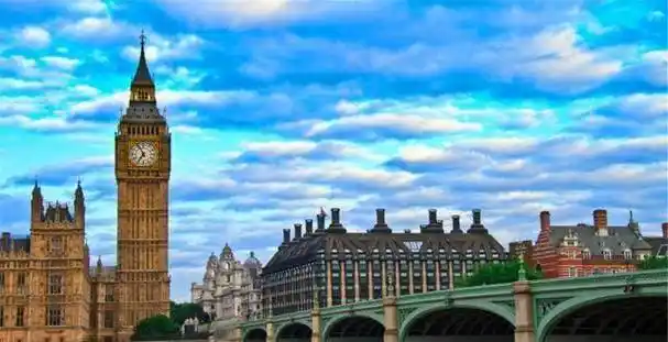 钟就位于威斯敏斯特宫西北角的钟楼之上,整个宫殿属哥特式建筑风格