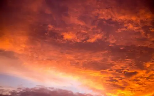 落日晚霞高清唯美摄影图片桌面壁纸