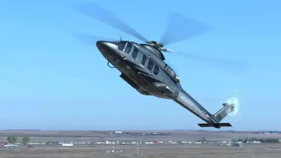 贝尔的525直升机展示这样子真酷炫