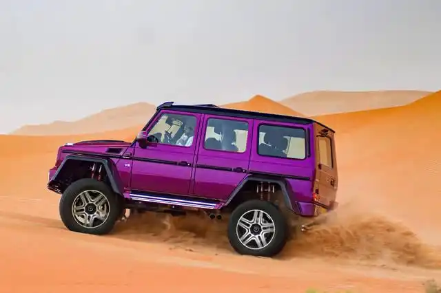 紫色g情, 奔驰大g