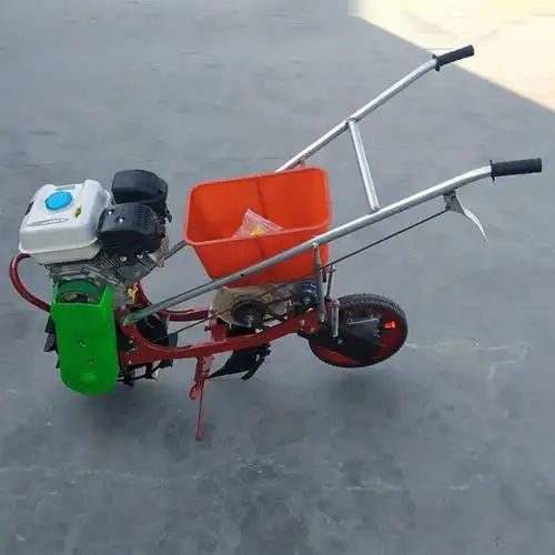 播种机小型汽油施肥机花园苗圃施肥机