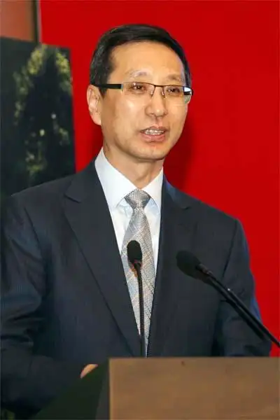 中央电视台台长胡占凡出席仪式并致辞