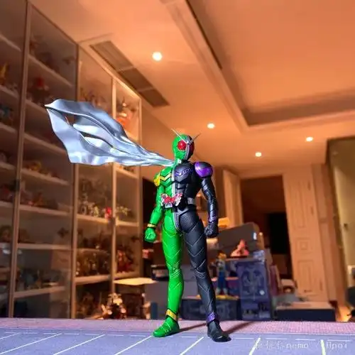 shfiguarts真骨雕制法假面骑士双骑假面骑士双骑疾风王牌形态