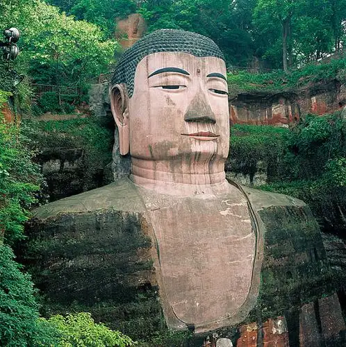 乐山大佛图片_乐山大佛高清图片_全景视觉