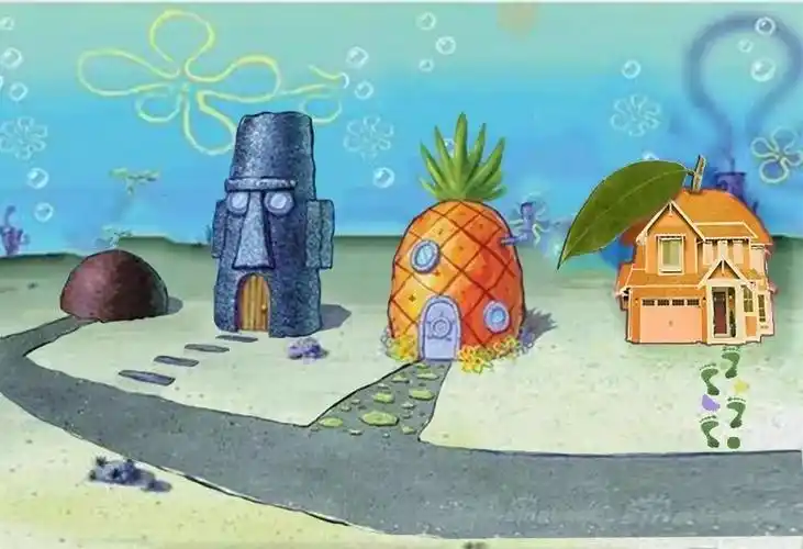 "只可惜现在比基尼海滩的故事要告一段落了,因为船长要和海绵宝宝一起