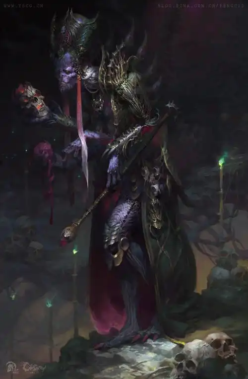 元素动力冯伟课堂演示——噬心之皇 由 c12 创作 | 乐艺leewiart cg