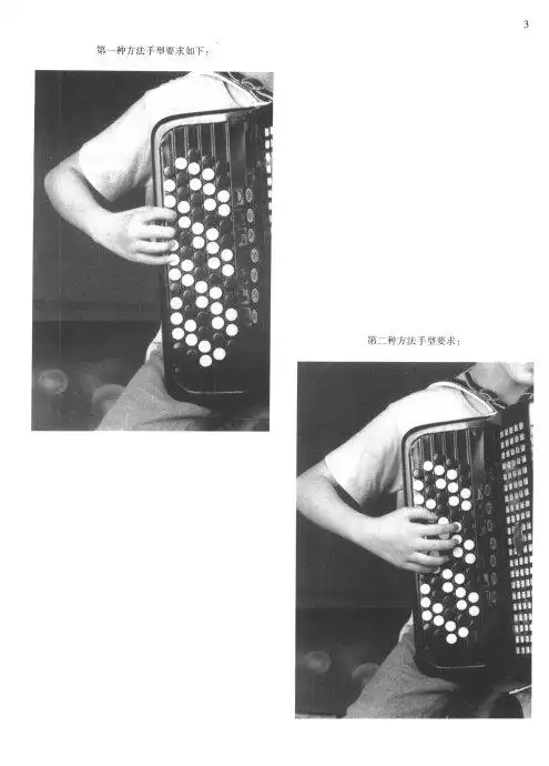 巴扬演奏法 手风琴 初级教程 目录1 20