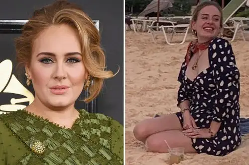 adele 瘦身成功后又瘦又美,感觉年轻了十岁