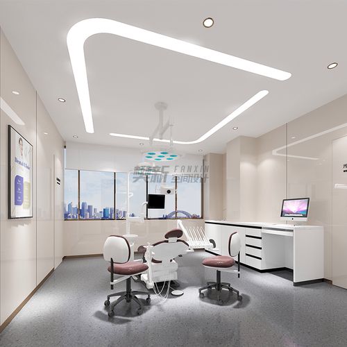 口腔诊所设计装修室内装潢牙科门诊医院装修设计效果图施工图平面布局