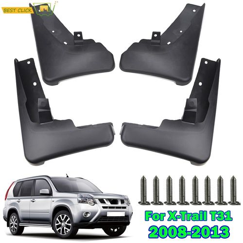 set molded car mud flaps for nissan x-trail t31 2008-2013 xt