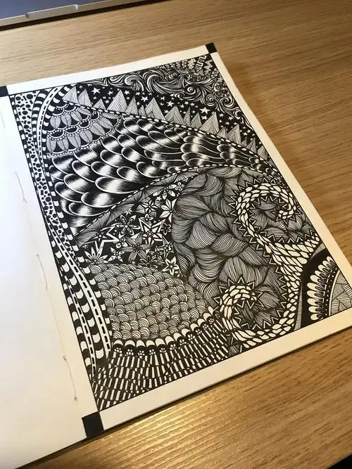 禅绕画|平面|图案|别翘小乙巴 - 原创作品 - 站酷 (zcool)