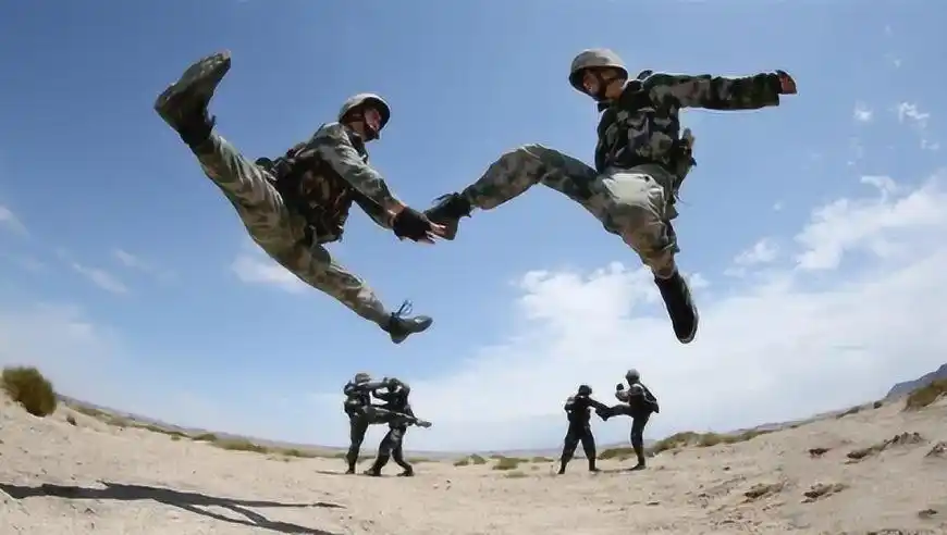 从中印士兵的打斗看军营格斗术,当优选中华武术,慎用巴西柔术