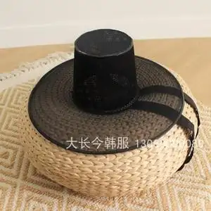 男士韩服帽子男士演出帽子朝鲜族民族传统韩服帽子d-2020-nmz001