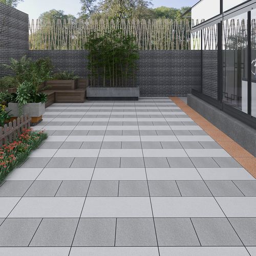 地铺石新款室外地坪砖院子地砖广场砖别墅户外花园仿麻瓷砖