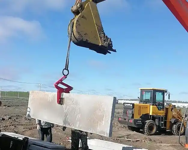 路沿石吊夹 石材夹具吊钳石板夹板材吊具大板吊夹钳大理石板夹路沿石