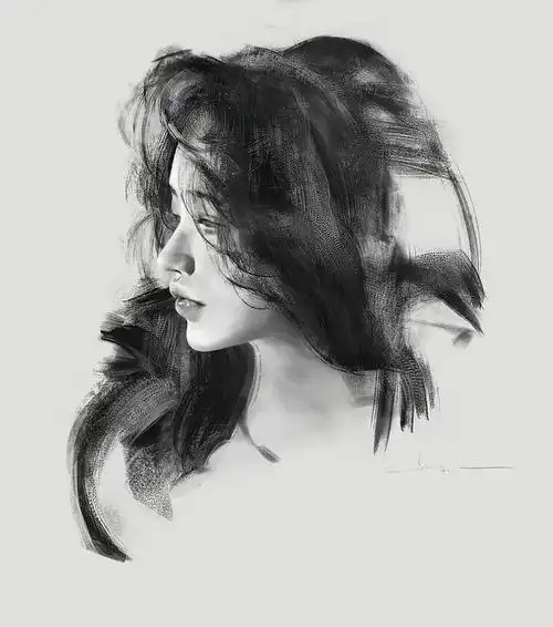 素描头像 临摹练习