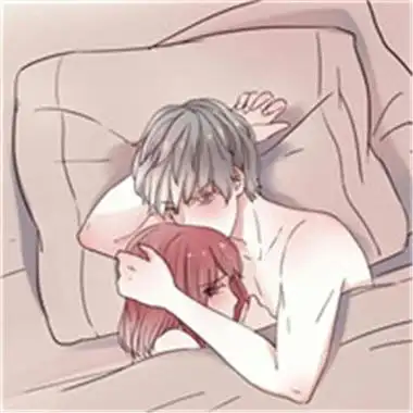 超级有意思的一款动漫的很羞羞的情侣的头像,幸福的情侣们一定要换上