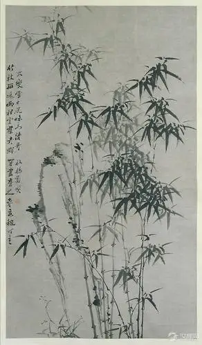 清郑燮画选兰竹图百幅中国名画