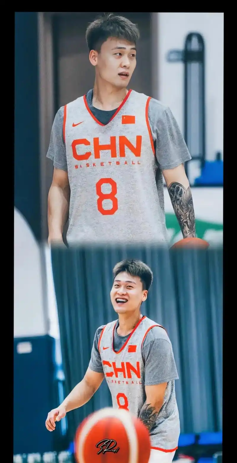 一个字帅.#赵睿 #中国男篮 图源:爱比趣 - 抖音