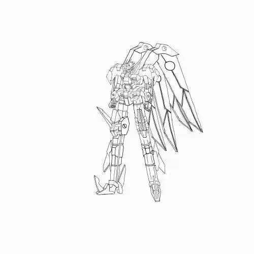 q版高达简笔画教程