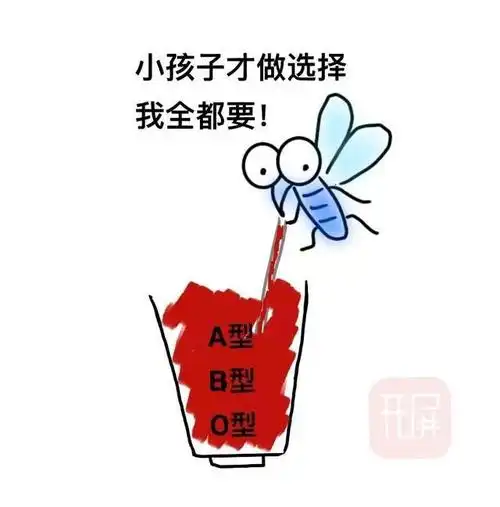 o型血的人就非常容易招蚊子?谣言!