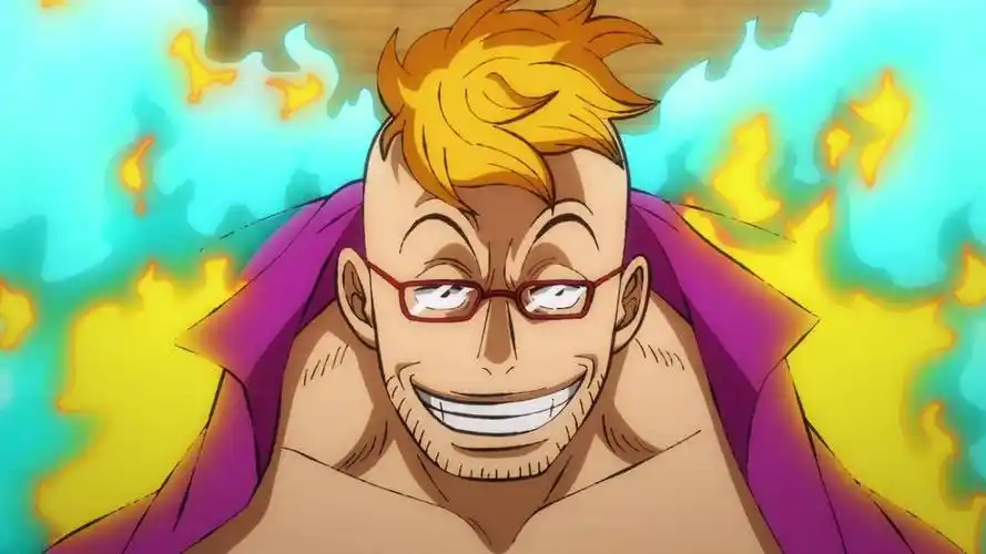 原创海贼王1008集这就是白团第一队长的实力马尔科对战大妈长子