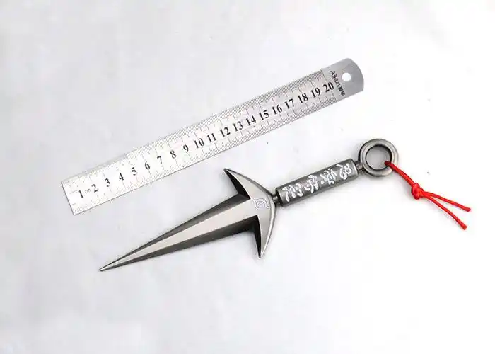 火影忍者火影周边苦无手里剑四代目飞雷神动漫cos模型道具四代目苦无