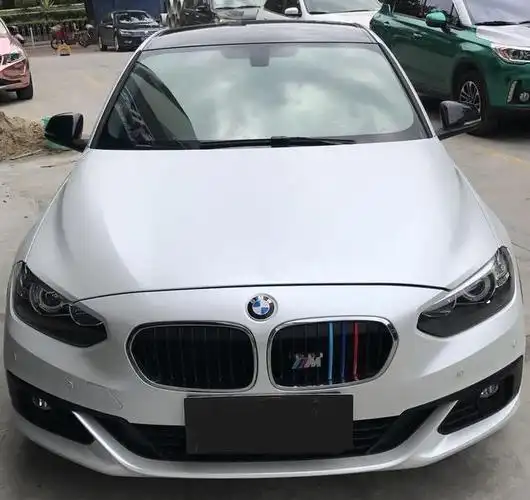 宝马2系电光金属白外观换色经典案例质感无敌