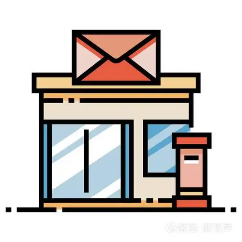 邮局linecolor 插图插画-正版商用图片0s3ixu-摄图新视界