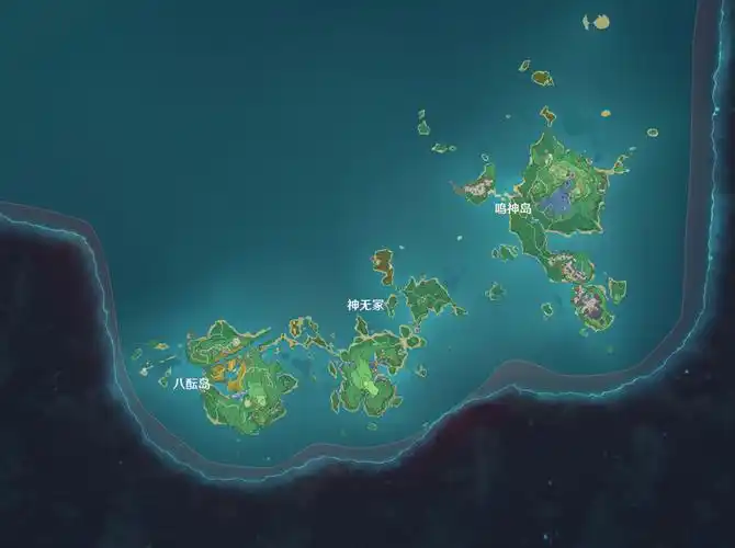 原神大地图一览 原神全地图高清版分享-99科技网